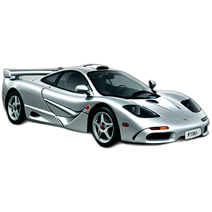 Mclaren F1 livrée Silverstone emoji