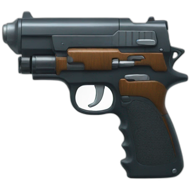 Zap gun emoji