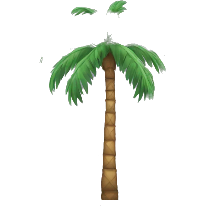 tall California Palm tree emoji