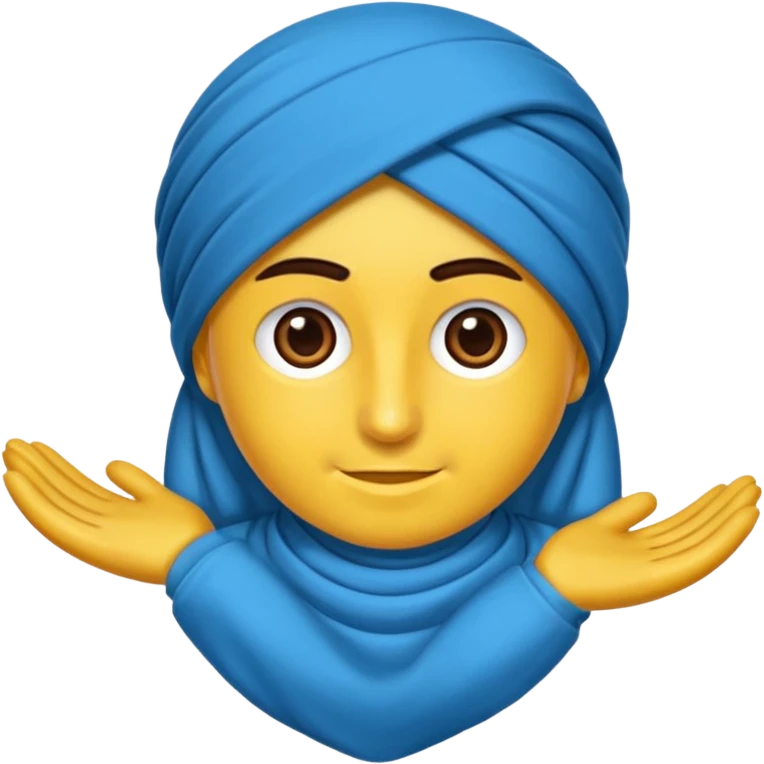 Mavi muhabbet kuşu emoji