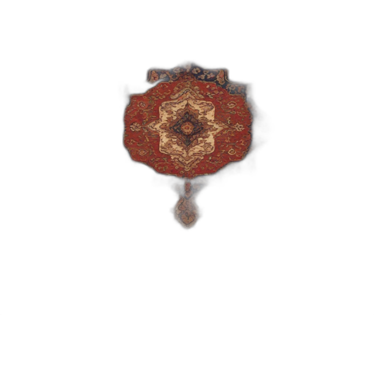 beautiful Persian square rug High Quality emoji