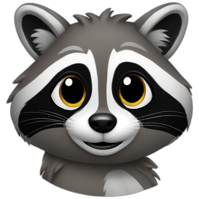 sexy racoon emoji