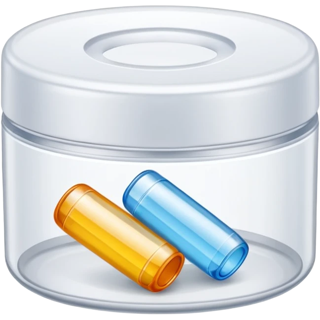 Container for aligners emoji