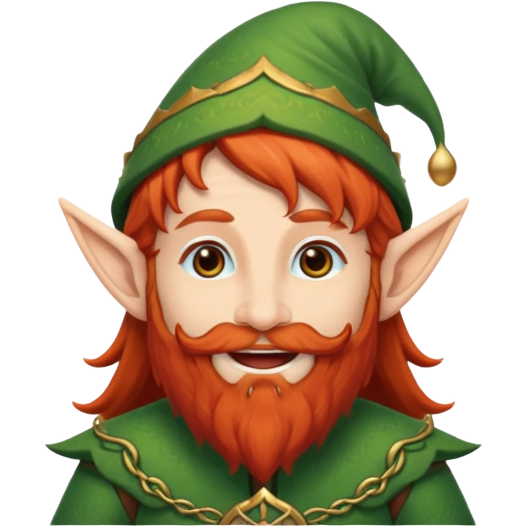 long red bearded elf emoji
