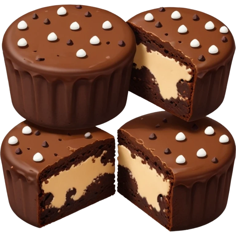 Triple Chocolate Brownie Bites emoji