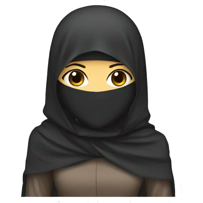 Niqab anime emoji