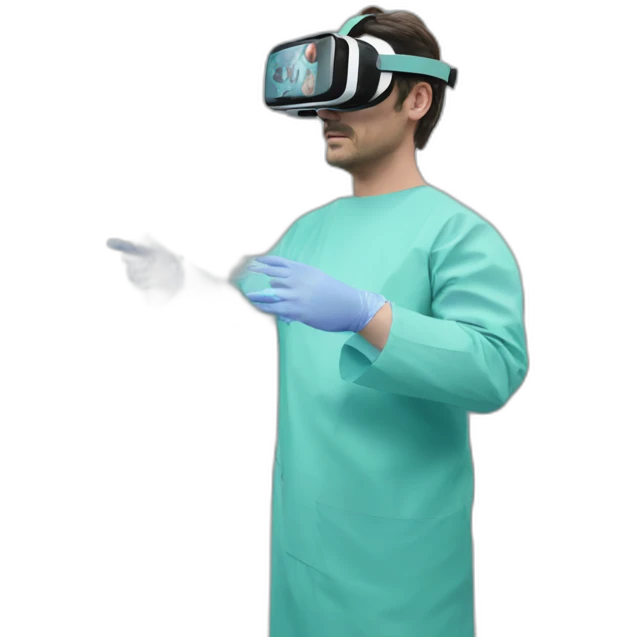 Surgeon-with-virtual-reality-display emoji