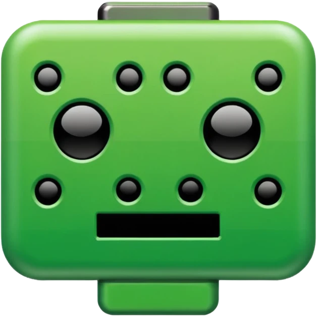green space invader emoji