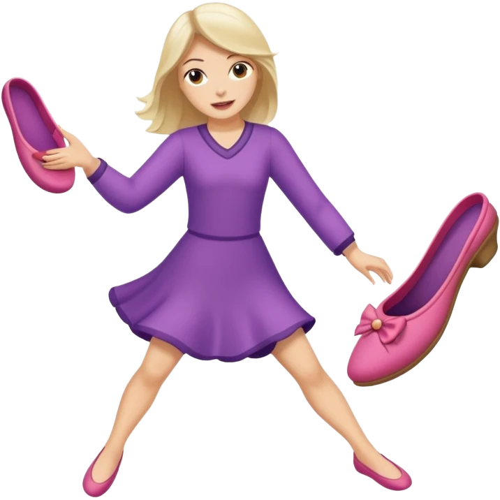 Terlik fırlatan anne emoji