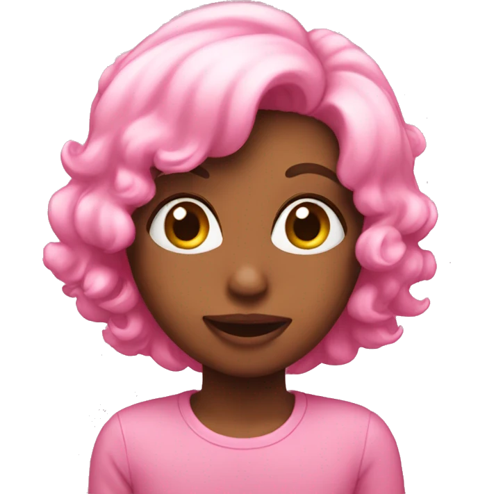 pink love emoji