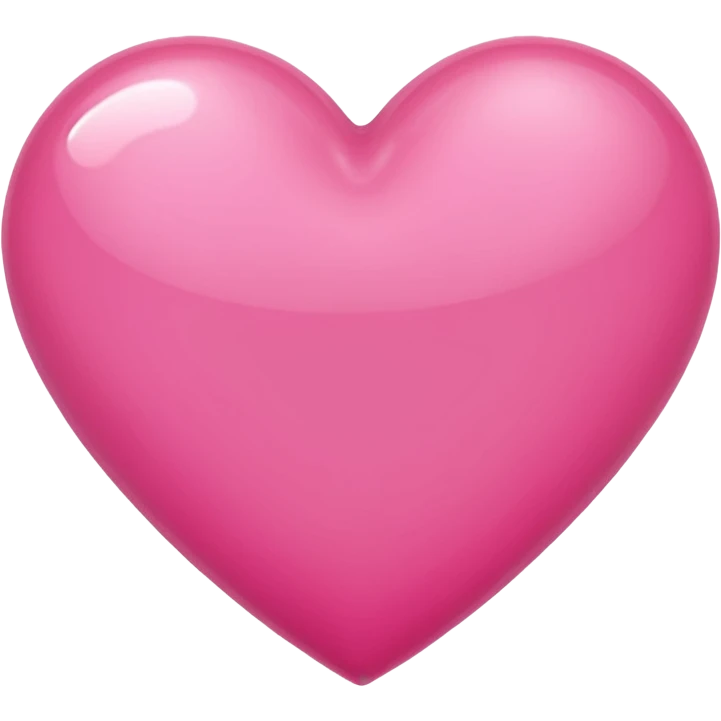 Pink heart emoji