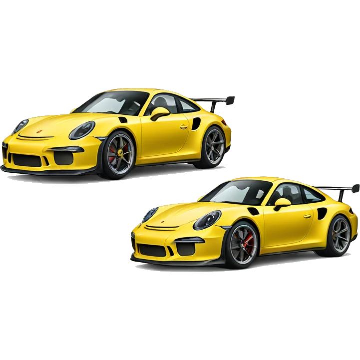 Porsche GT3 emoji