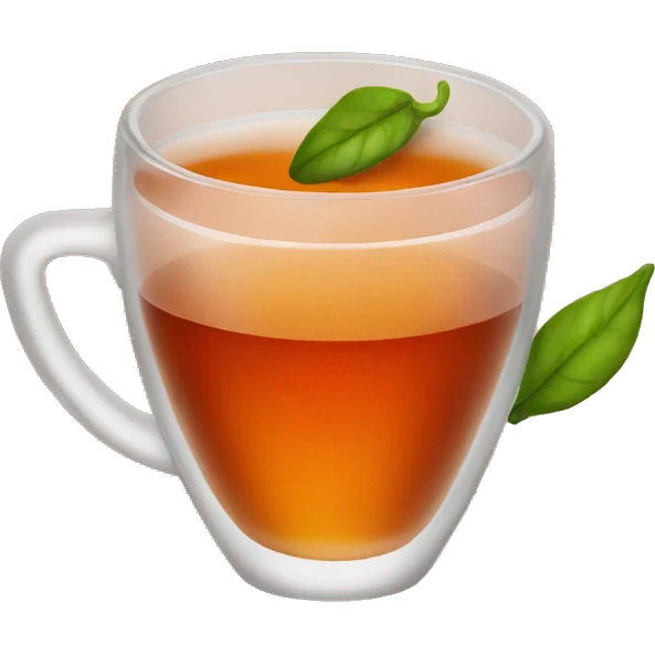 Spicy tea emoji
