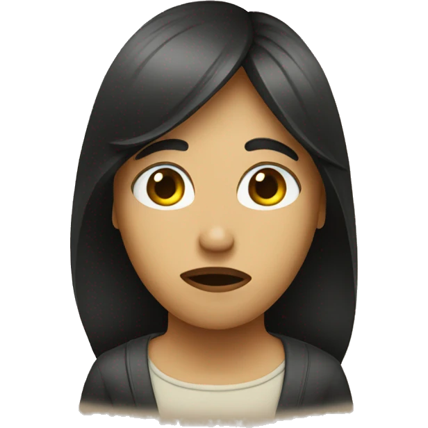 person making silence emoji