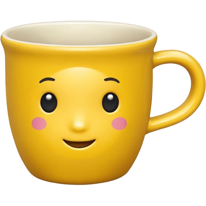 Yellow cup emoji