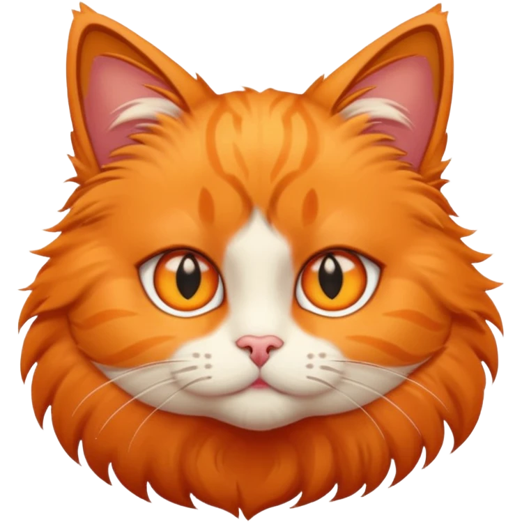 A cat with a star eyes emoji