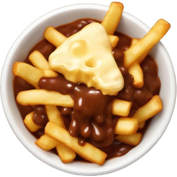 Bowl of Poutine emoji