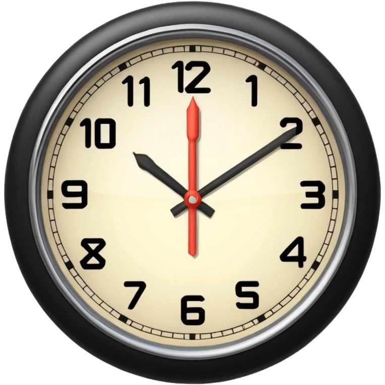 CLOCK 12 emoji