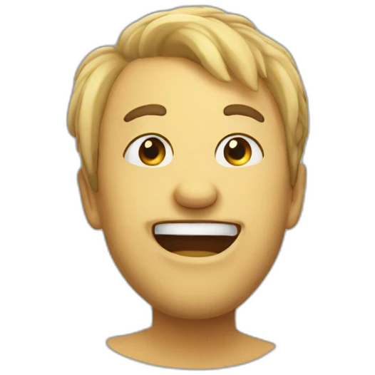 Mewing emoji