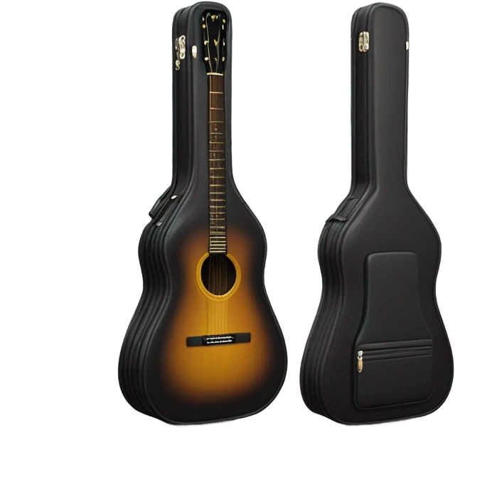 closed guitar case emoji