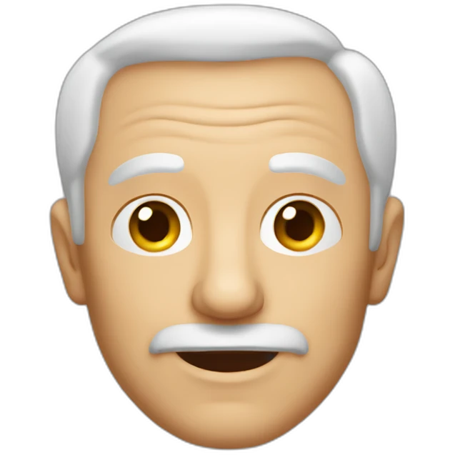 caucasian grandpa emoji