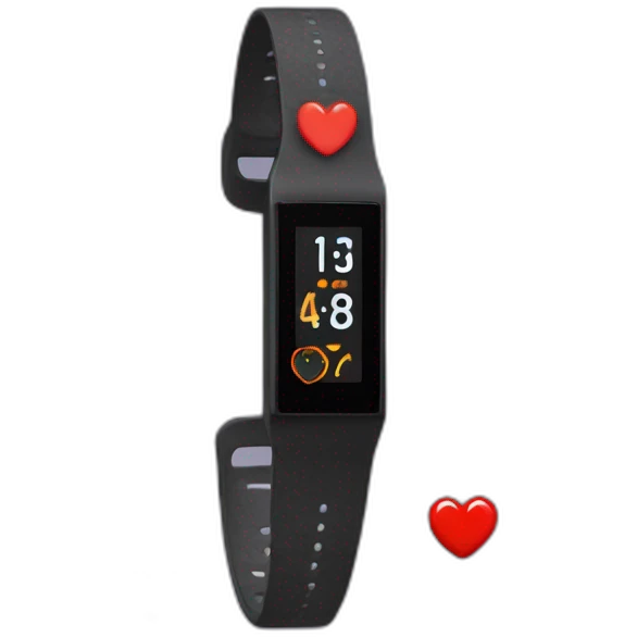heart rate strap emoji