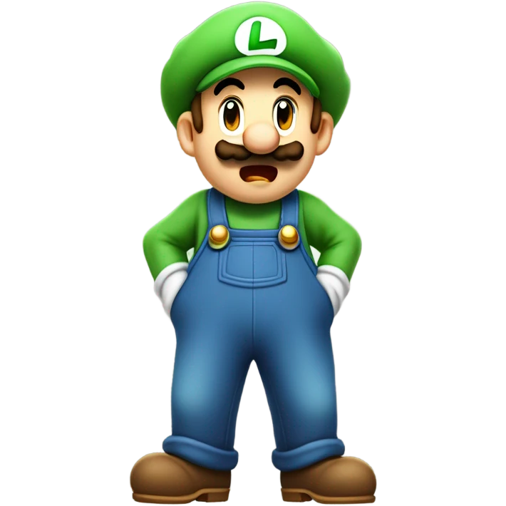 Sleepy Luigi  emoji
