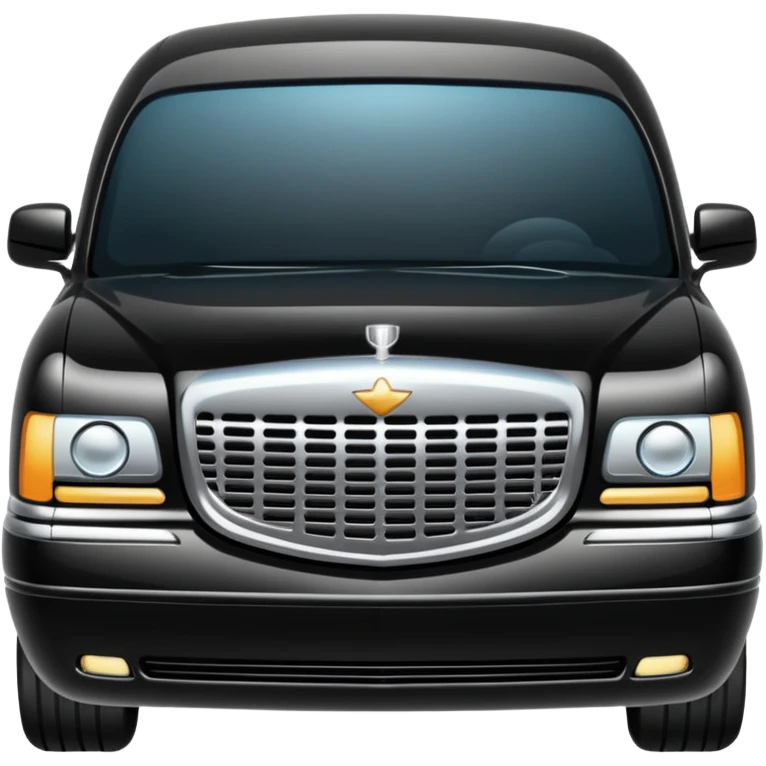 black limo emoji