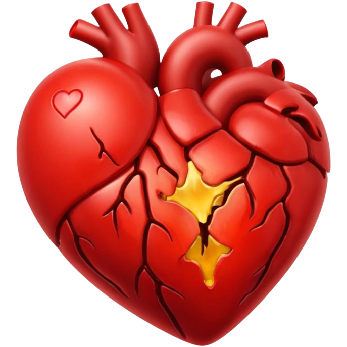 Toxic red Heart
 emoji