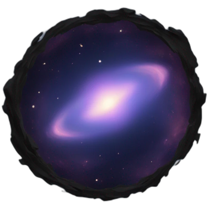 Black hole emoji