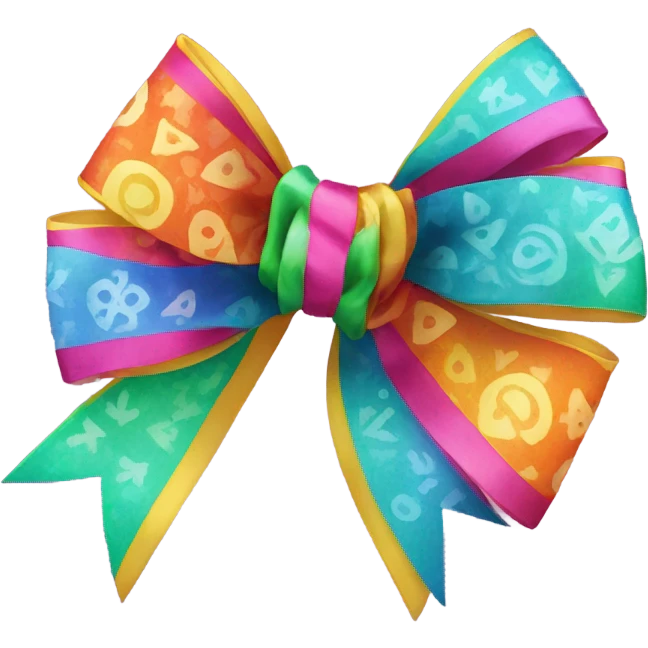 pretty bows emoji
