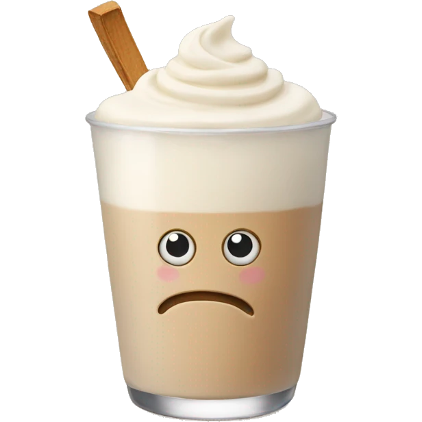 porrige with oat milk emoji