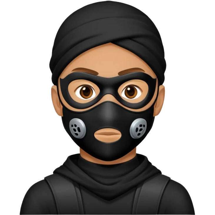 male robber emoji