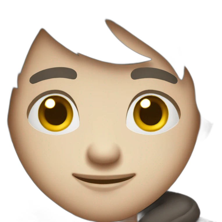 A cute and handsome man emoji