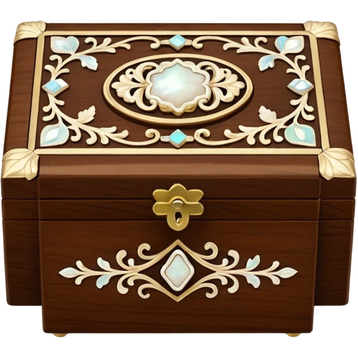 Шкатулка музыкальная маленькая  emoji