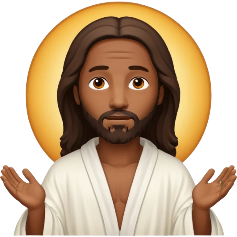 Black Jesus emoji