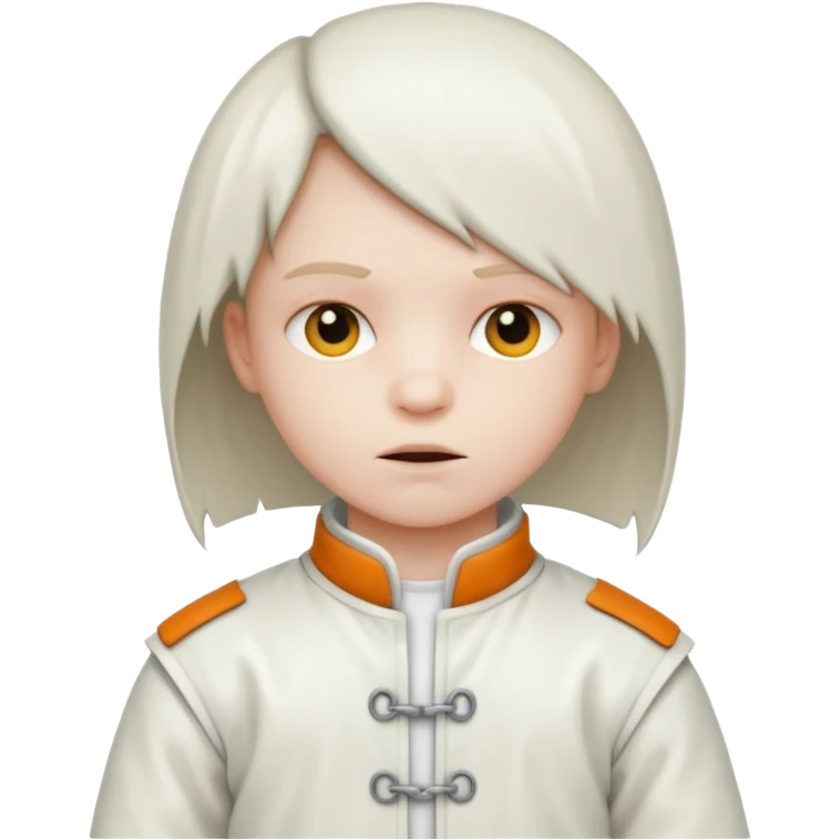 Child in straight jacket emoji