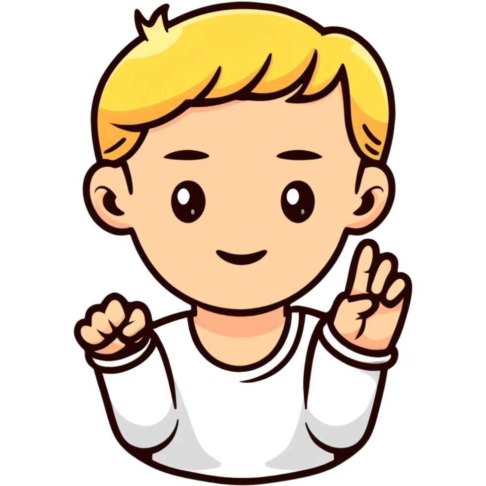 Sign language emoji