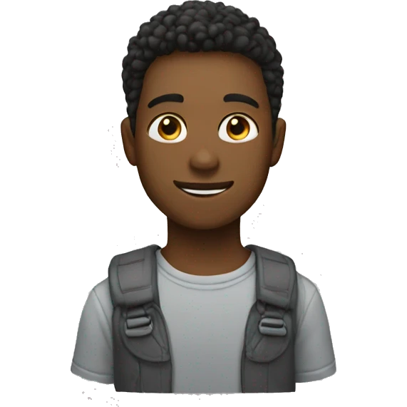 productive boy  emoji