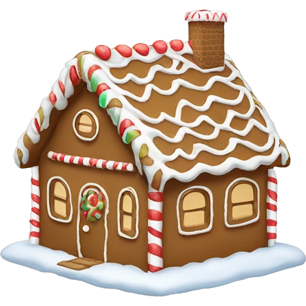 Gingerbread house  emoji