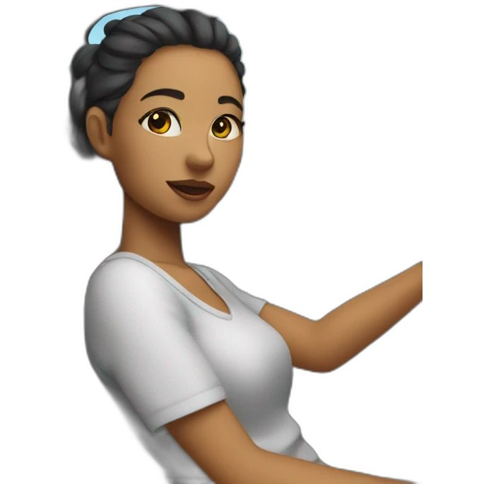 Car girl emoji