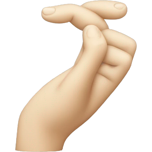 Hand making letter J  emoji