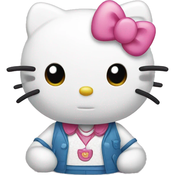Hello kitty emoji