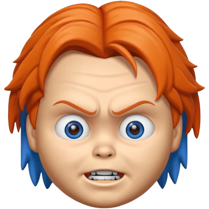 Un emojin de chuky emoji