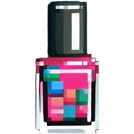 Nail polish bottle beauty item emoji