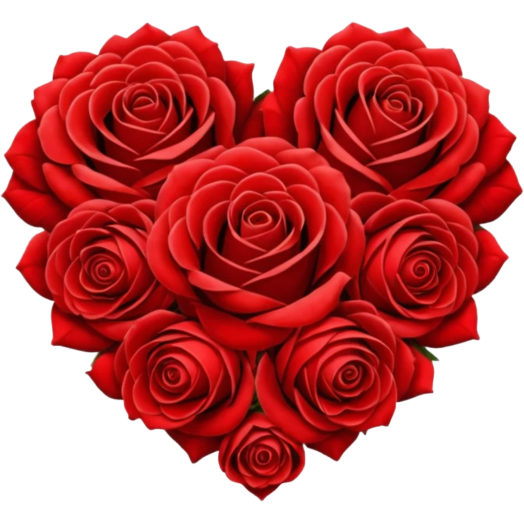 heart of roses  emoji