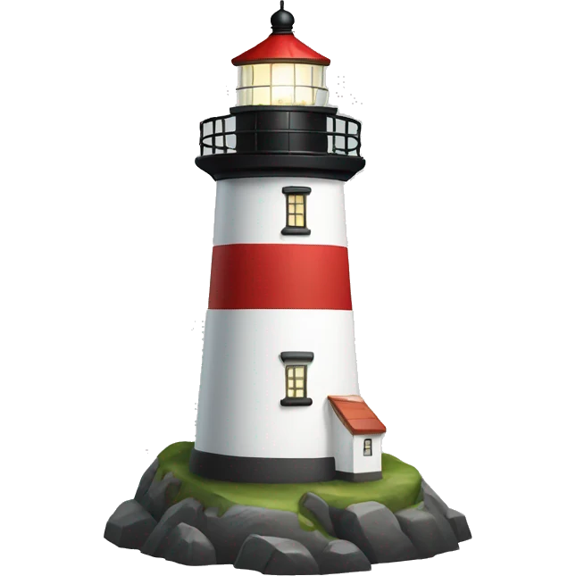 a lighthouse emoji