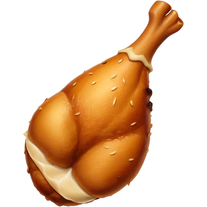 chicken leg emoji