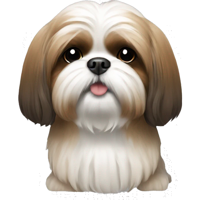 Shihtzu brown emoji