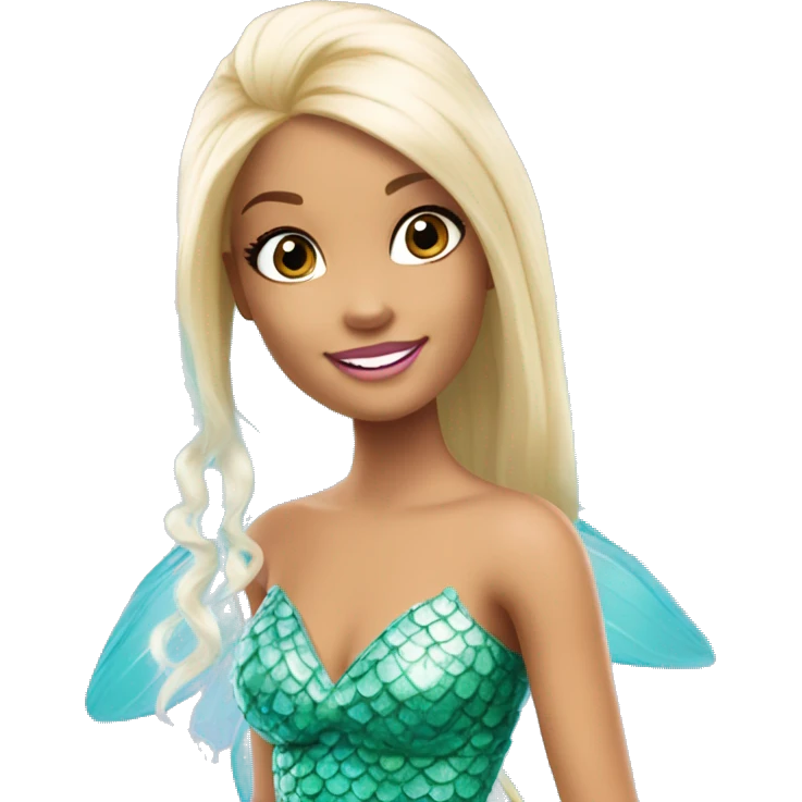Barbie fairytopia mermaidia emoji